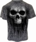 Acid Skull T-shirt Tričko - Spiral