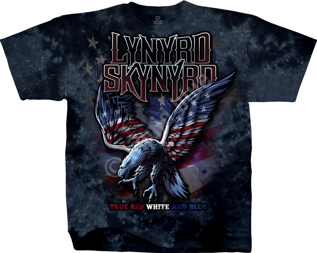 Lynyrd Skynyrd True Red White Blue Liquid Blue