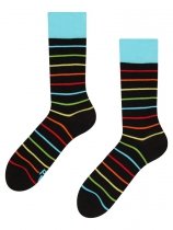 Neonové Pruhy - Ponožky Good Mood