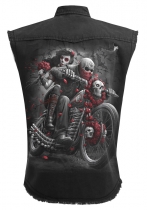 Dotd Bikers - Tílka Denim Spiral