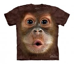 Big Face Baby Orangutan - The Mountain - T-shirt  Junior