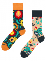 Folk Rooster - Socks Good Mood
