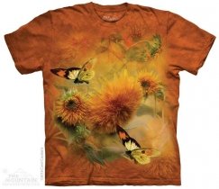 Sunflowers and Butterflies - The Mountain