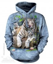 White Tigers of Bengal - Hoodie The Mountain