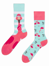Tangled Flamingo - Socks Good Mood