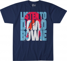 David Bowie - Listen to Bowie - Liquid Blue