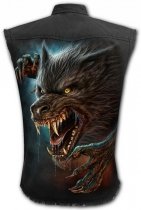 Wild Moon - Bezrękawnik Denim Spiral
