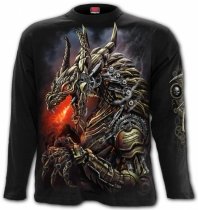 Dragon Cogs - Longsleeve Spiral