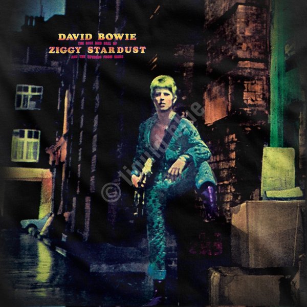 David Bowie Ziggy Stardust – Liquid Blue