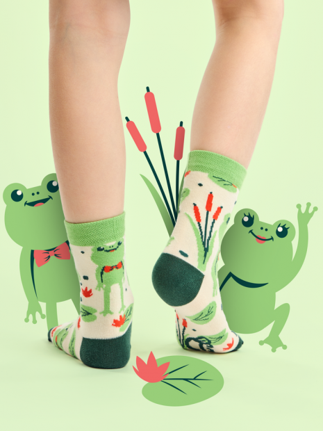 Žabka - Ponožky Pro Děti - Good Mood