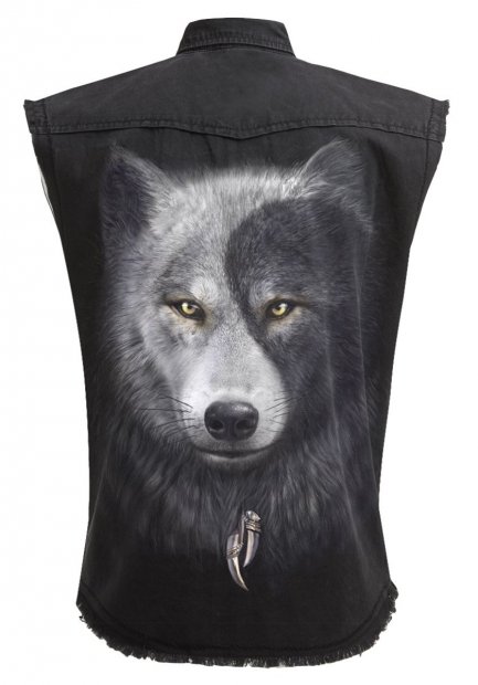 Wolf Chi - Tílka Denim Spiral