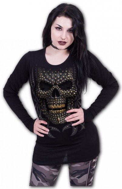 Black Gold - Baggy Top Spiral – Ladies