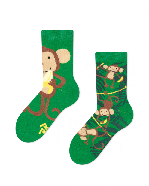 Monkeys - Ponožky Pro Děti - Good Mood