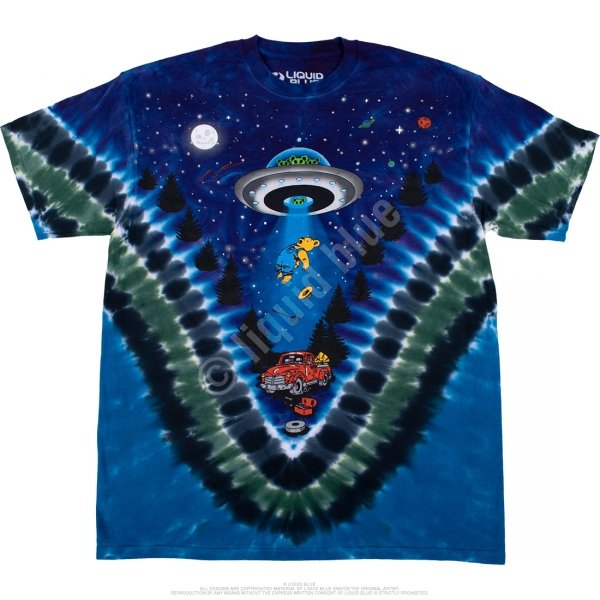 Abduction Tie-Dye - Liquid Blue