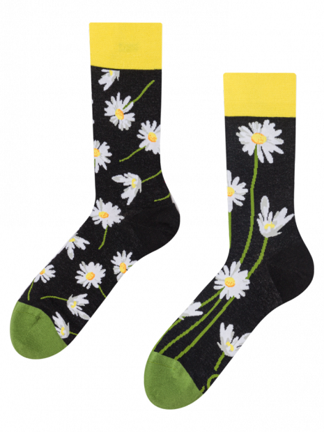 Daisies at Night - Socks Good Mood