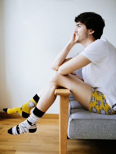 Mummy - Mens Fitted Trunks - Good Mood
