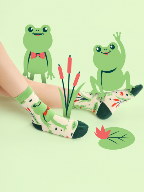 Little Frog- Junior Socks - Good Mood