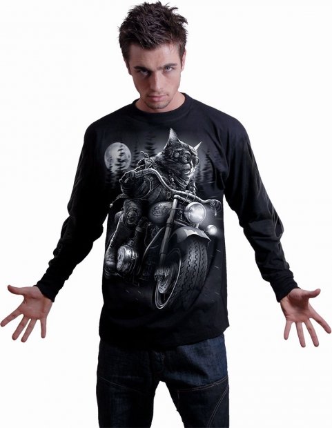 Nine Lives - Longsleeve Spiral