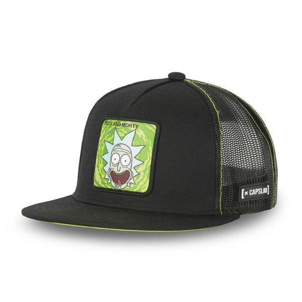 Rick and Morty Baseball Flat - Capslab