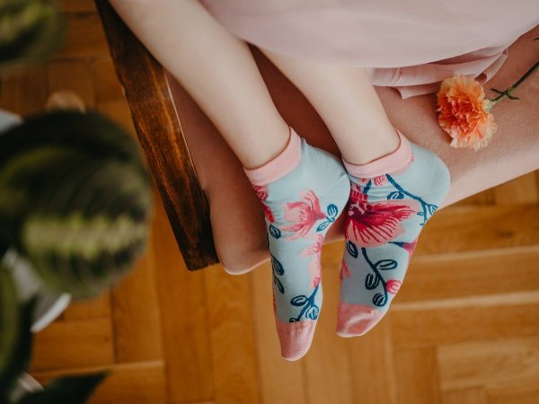 Orchid - Low Socks Good Mood