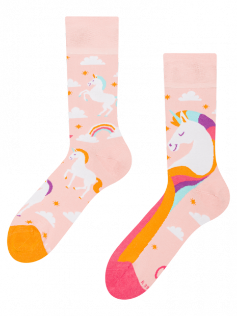 Unicorn in the Clouds - Socks Good Mood
