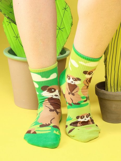 Meerkats - Junior Socks - Good Mood