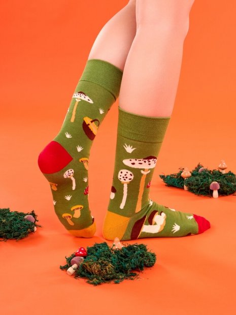 Mushrooms Hunting - Socks Good Mood