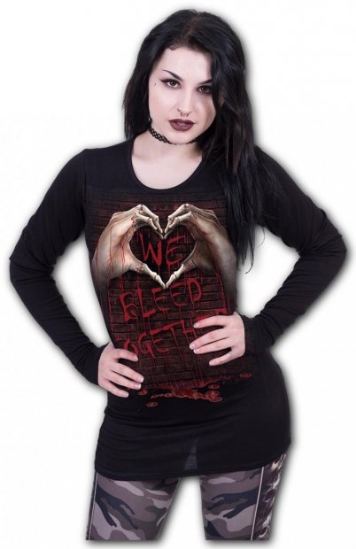 We Bleed Together - Baggy Top Spiral