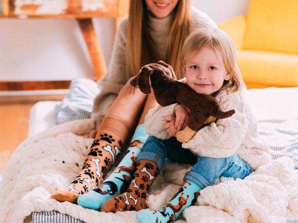 Dachshund - Junior Socks - Good Mood