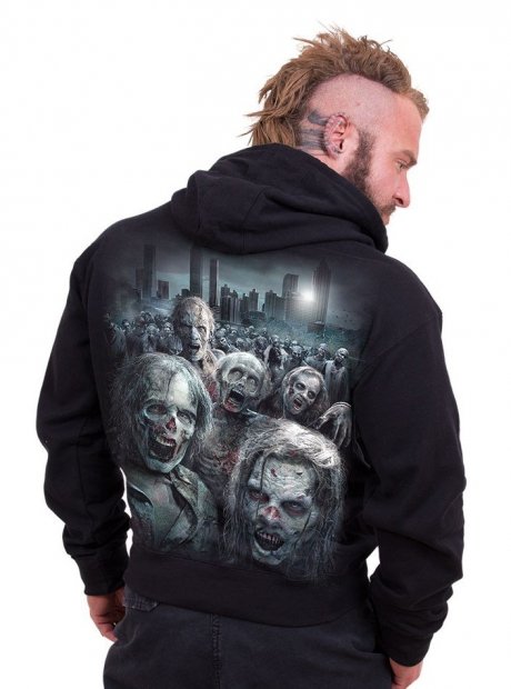 Zombie Horde - Walking Dead - Hoodie Spiral