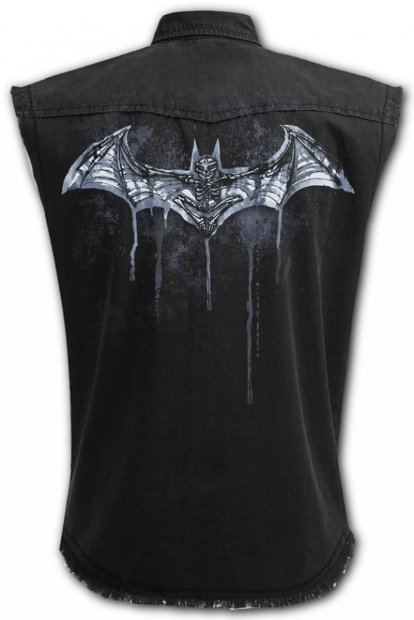 Batman Nocturnal - Bezrękawnik Denim Spiral