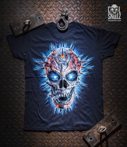 Terminator Skull - Cool Skullz