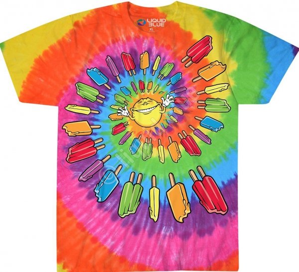 Popsicle Spiral - Liquid Blue