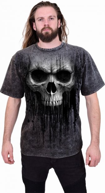 Acid Skull T-shirt - Spiral