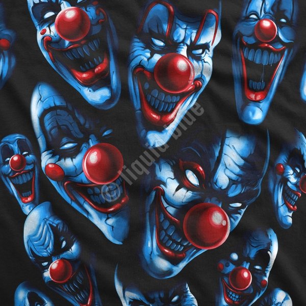 All Over Clowns - Liquid Blue 