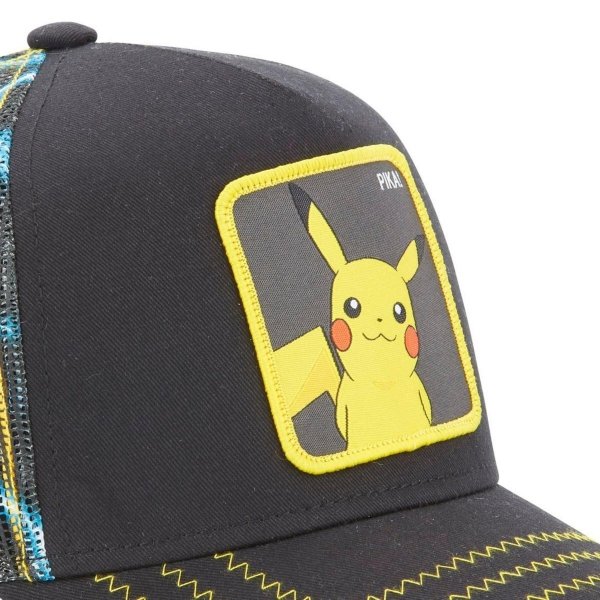 Pikachu Pika Black - Czapka Capslab