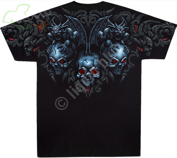 Gargoyle Black - Liquid Blue