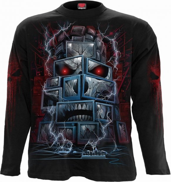 Death By TV - Longsleeve Spiral Direct