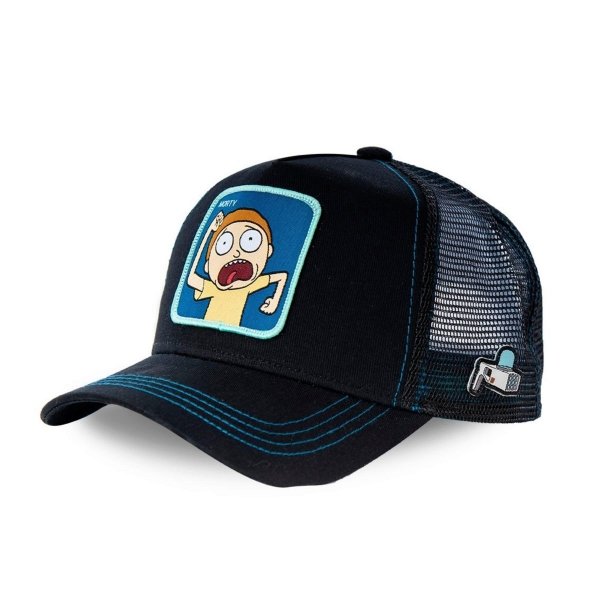 Morty Black Rick &amp; Morty - Šiltovka Capslab