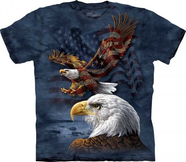 Eagle Flag Collage - The Mountain