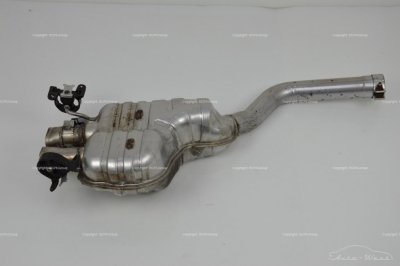 Bentley Continental GT GTC Rear right exhaust muffler silencer