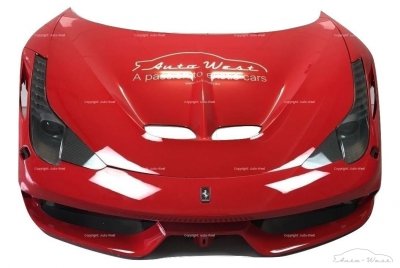 Ferrari 458 Italia Speciale Front Bonnet Hood Bumper Wing Fender Headlight