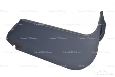 Aston Martin DB9 DBS Vantage Virage Rapide Tapicerka panel słupek lewy przód z żółtą nicią 
