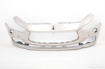 Maserati Ghibli 2013 Front bumper for PDC sensors and washer caps