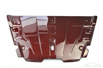 Aston Martin Vantage V8 Front red carbon slam radiator grille cover panel