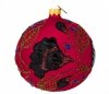 Szklana bombka Kula 10cm - Taniec