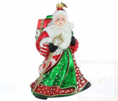 Weihnachtsbaumschmuck Nikolaus 18cm -  Frohe Weihnachten