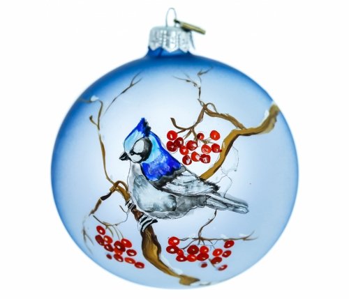 Christmas bauble ball 10cm - Winter feast