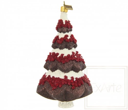 Christmas bauble Christmas Tree 15cm - Chocolate temptation