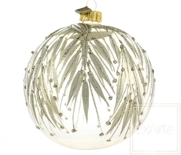 transparentna szklana bombka / Transparente Weihnachtskugeln / Transparent christmas tree bauble